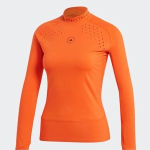 Stellamccartney, adidas, shirt, orange, size S